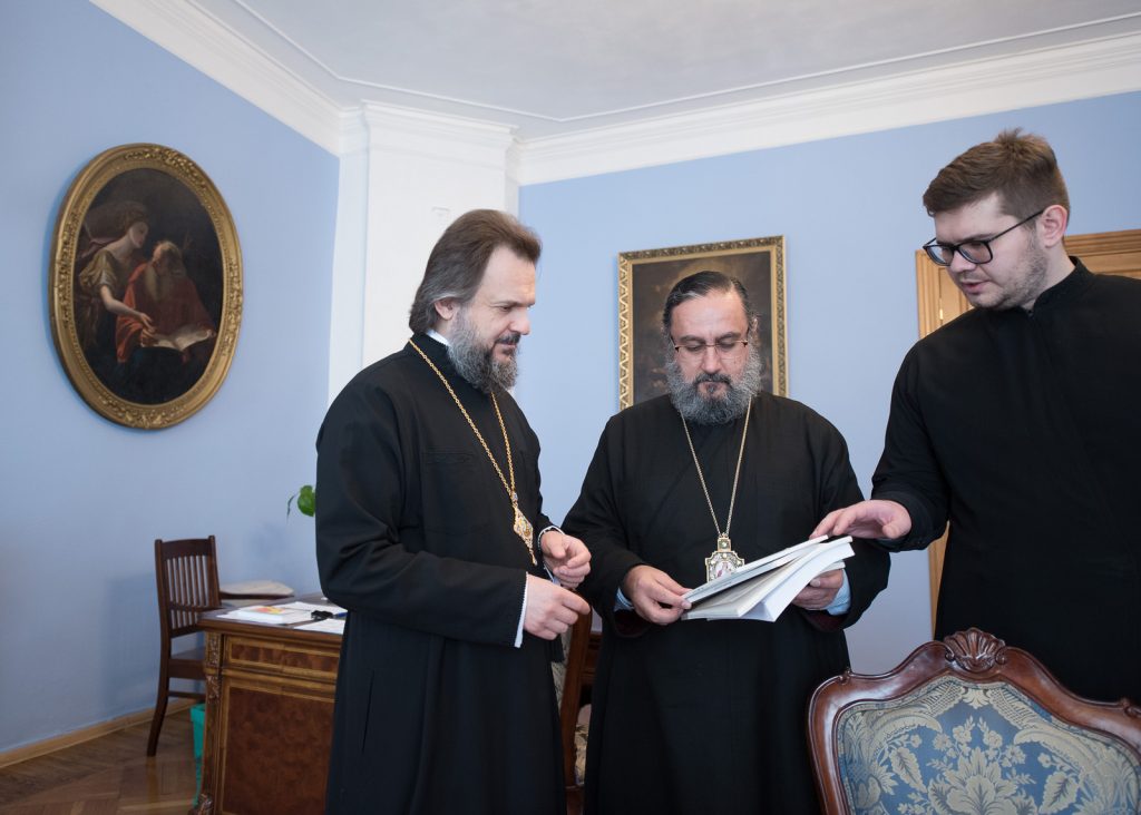 Епископ из Сирии посетил Троице-Сергиеву лавру и Московскую духовную академию