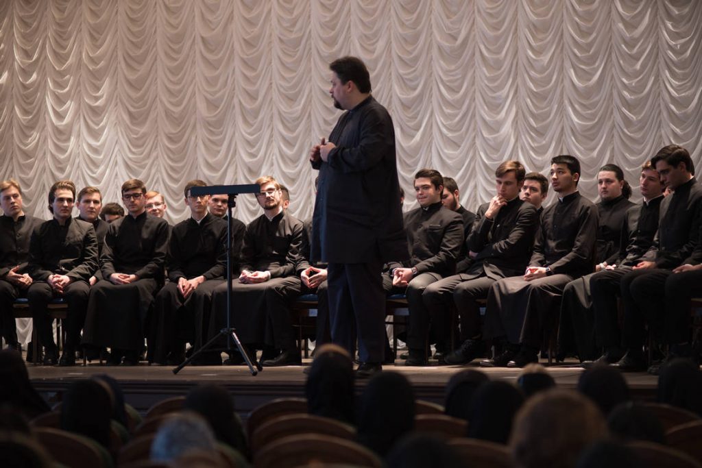 Художественный руководитель Государственного академического русского хора имени Свешникова провел мастер-класс по хоровому 