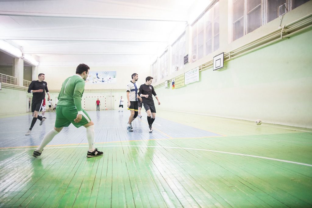 Футбольная команда МДА сыграла с Сергиево-Посадской командой «В Движении»
