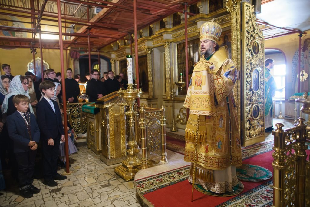 В Московской духовной академии встретили праздник Входа Господня в Иерусалим