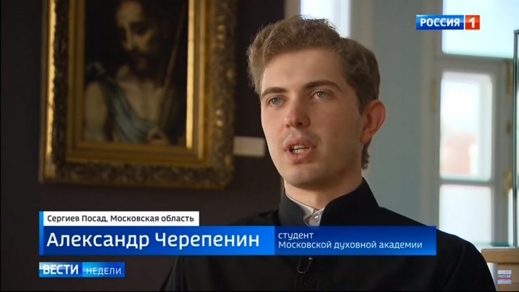 На телеканале «Россия 1» вышел репортаж о Пасхе в Московской духовной академии