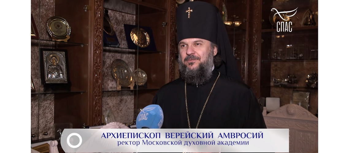 На телеканале «Спас» вышел репортаж о Кипре с участием архиепископа Амвросия и хора МДА