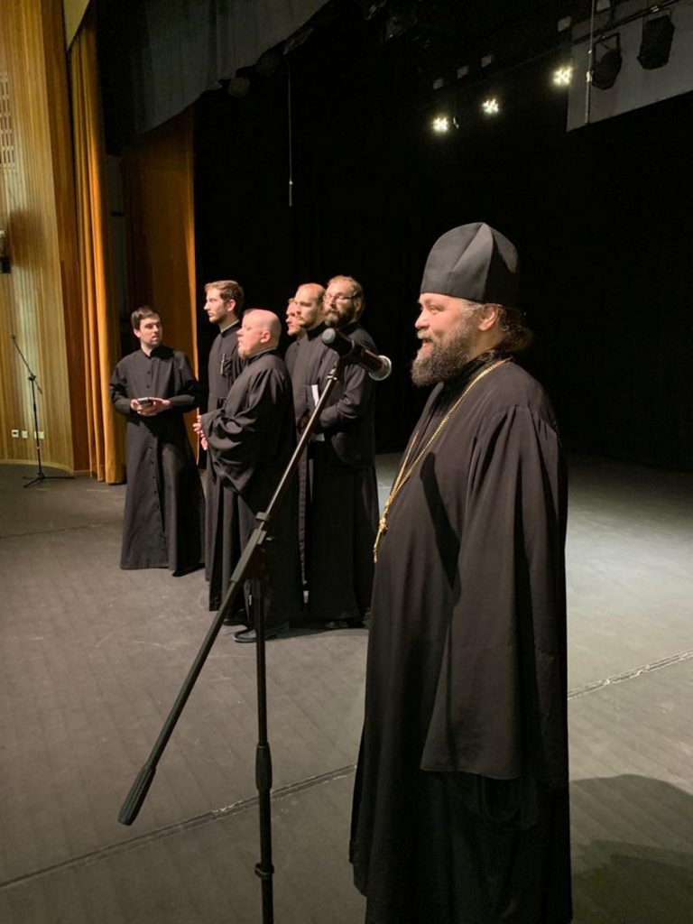 Пасхальный концерт Русского византийского хора Московской духовной академии