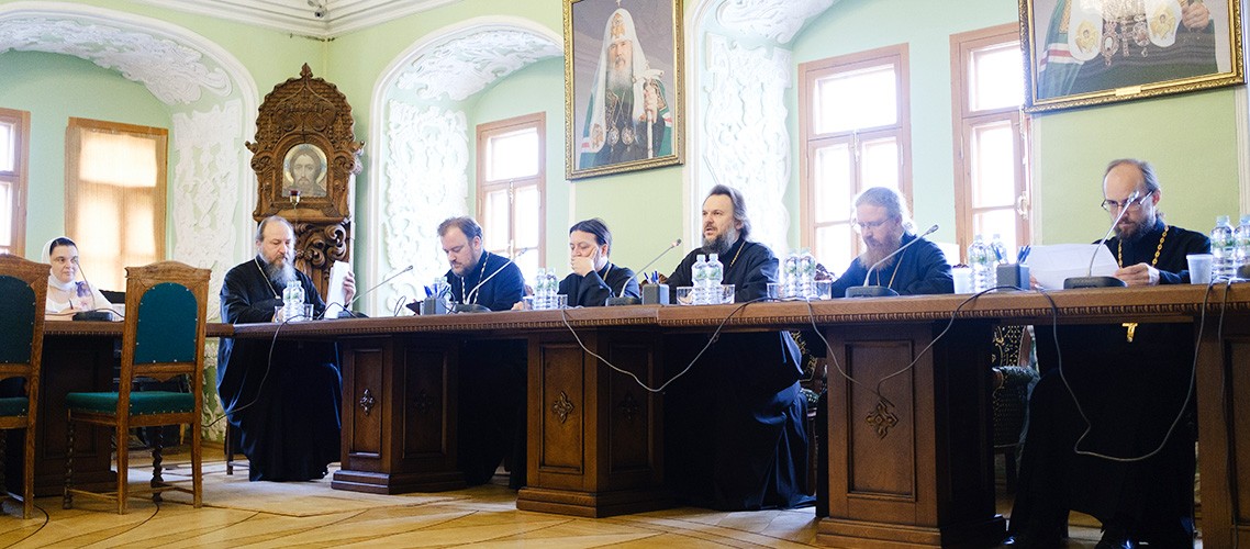 В Московской духовной академии прошло заседание Ученого совета и итоговое Общее собрание профессоров и преподавателей