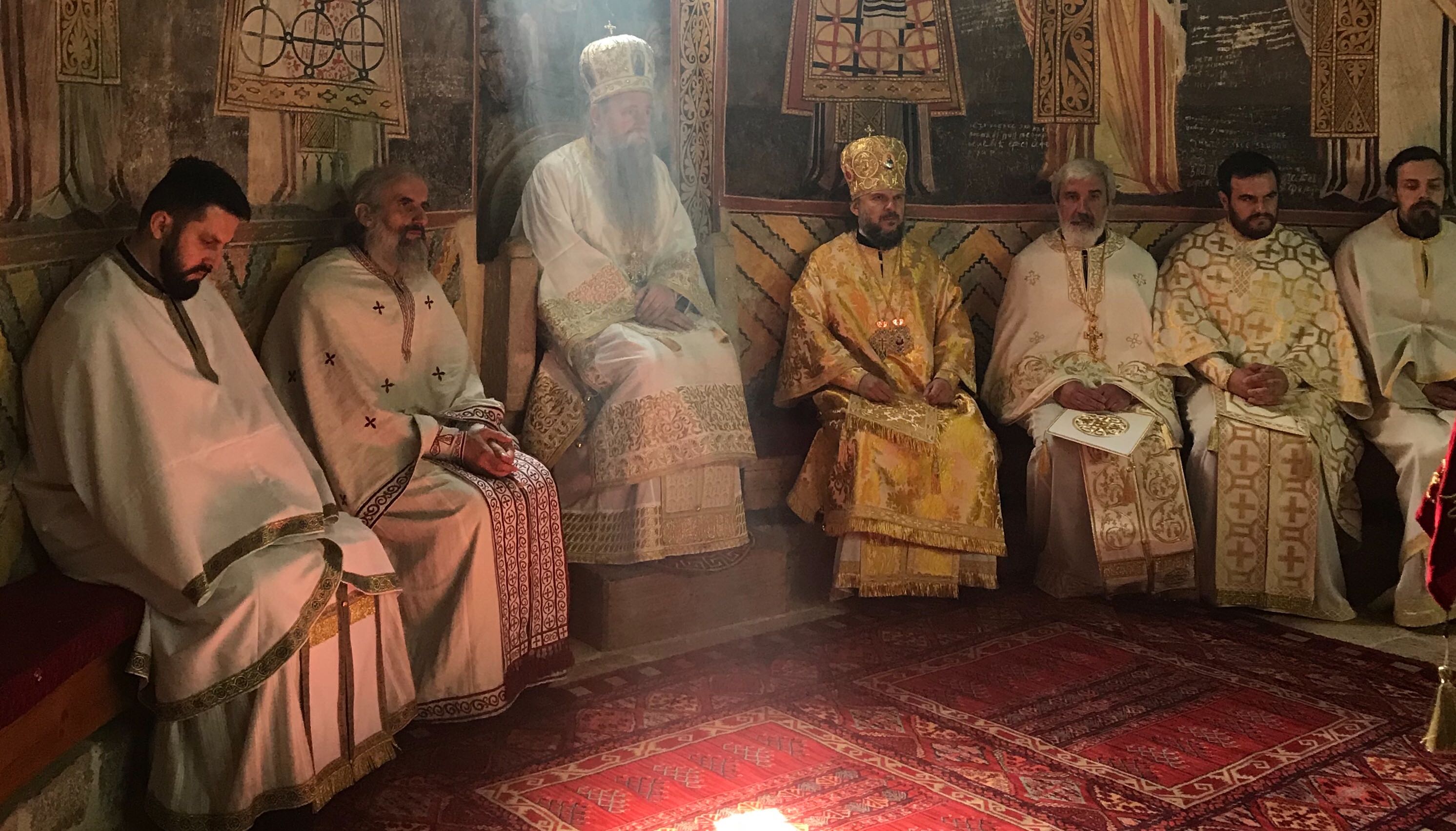 Архиепископ Амвросий совершил Божественную литургию в Успенском монастыре в Черногории
